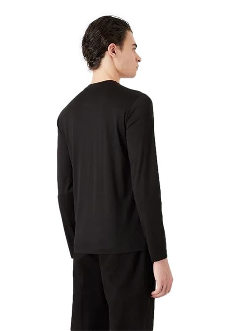 Maglia in jersey misto Tencel EMPORIO ARMANI | T-shirt | 8N1TE9 1JUVZ0999